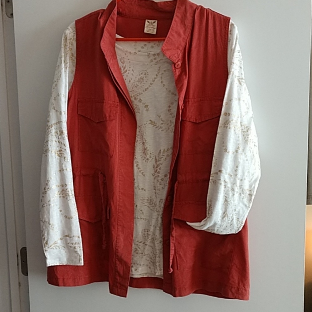 Set: utility vest and t shirt